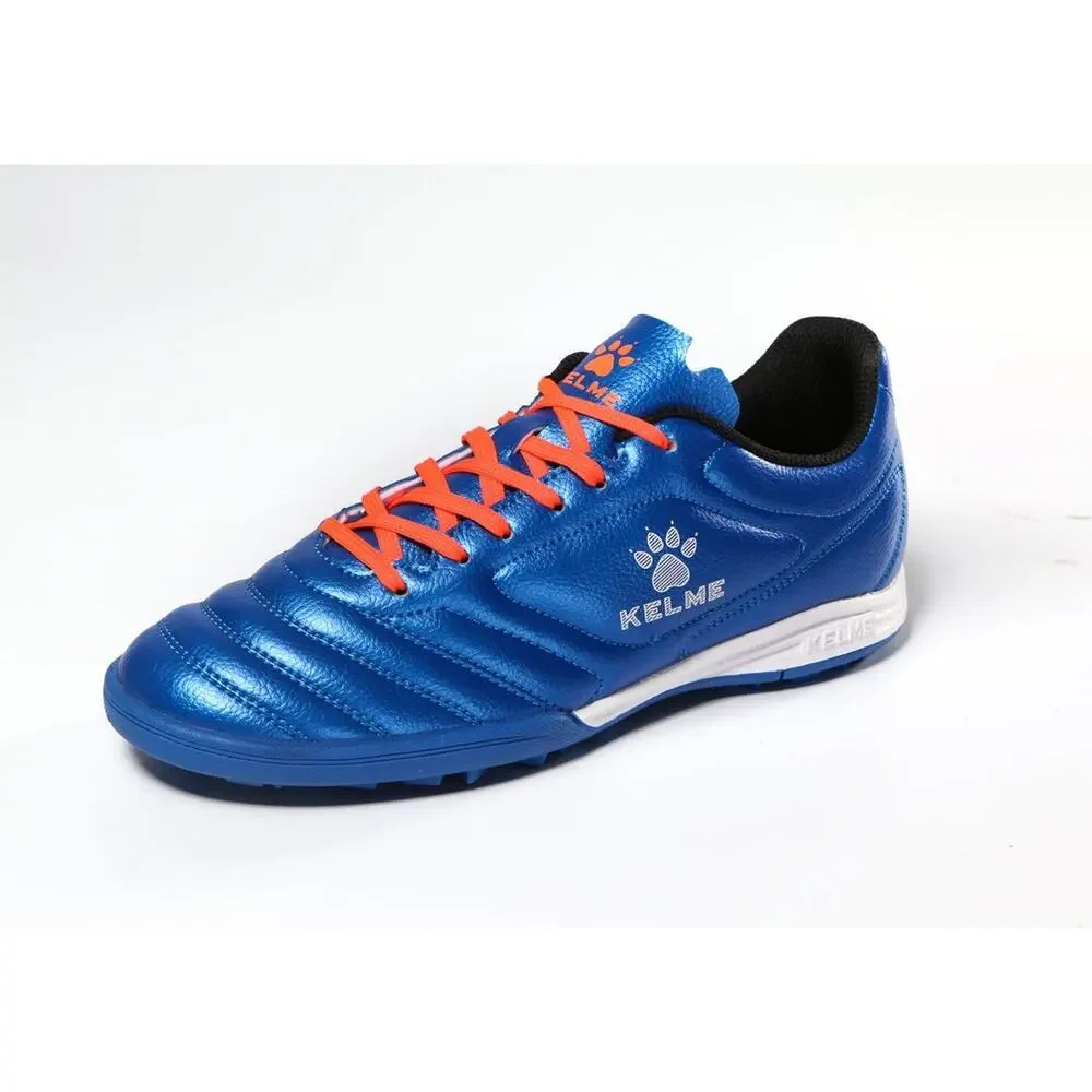 NWT KELME Junior Instinct Turf Boots - Sapphire Blue Size 13.5